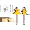 YONICO Tongue and Groove Router Bits Set Flooring 2 Bit