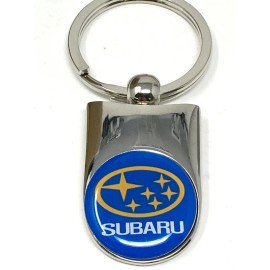 Subaru Logo KeyTag Keyring Key Chain Outback Foreseter Legacy Wrx Sti Impreza