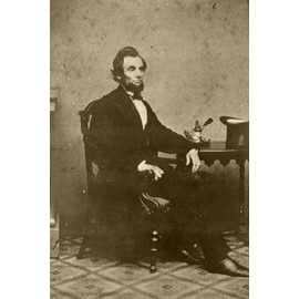 ClassicPix Print 11x14: President Abraham Lincoln, Oval Bust Portrait, 1900