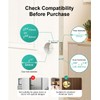 Fingerprint Door Lock, Smart Fingerprint Door Knob with Lock, Biometric