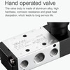 VIILOCK Pneumatic Air Hand Lever Valve, 5 Way 2 Position