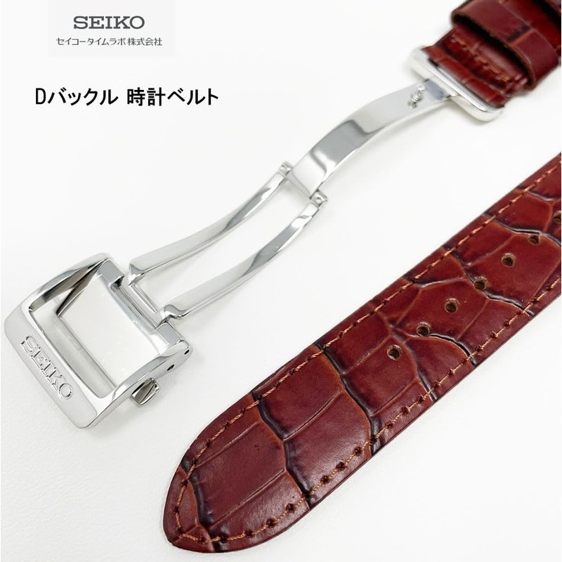 Seiko Time Lab Co., Ltd. Seiko Watch Band, Cowhide Calf,