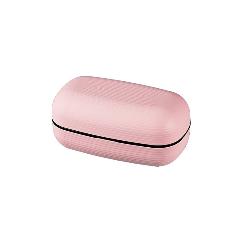 たつみや(Tatsumiya) 砂紋 LUNCH BOX PINK サイズ：約W16 D9 H7.5 52593