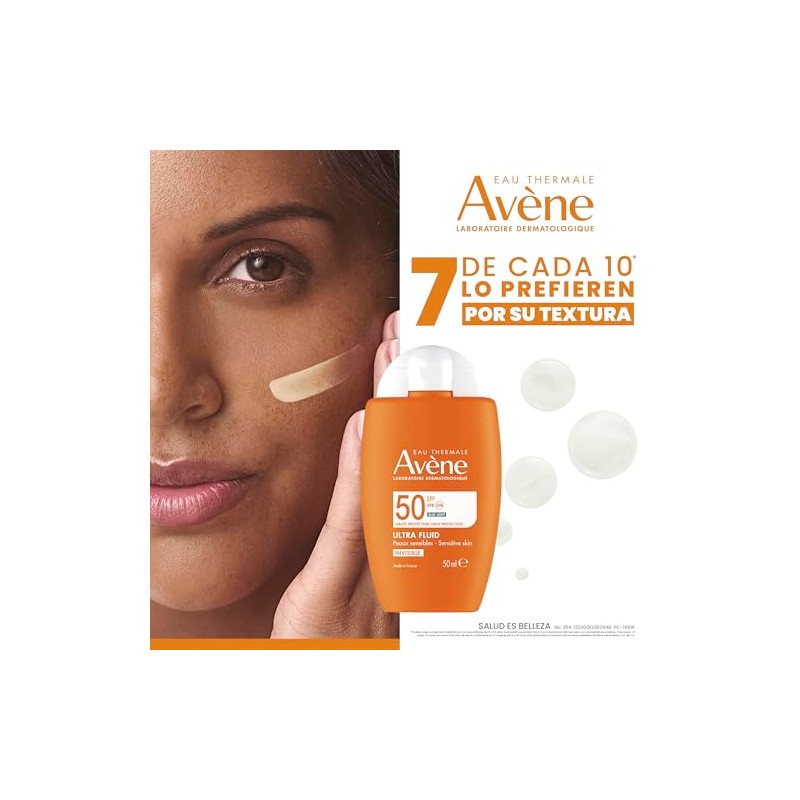 Avène Protector Solar Facial FPS 50 Ultra Fluid Oil Control