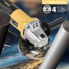 Inequalit Angle Grinder, 4.0-Amp 4-1/2 Inch Corded Angle Grinder, 12000RPM