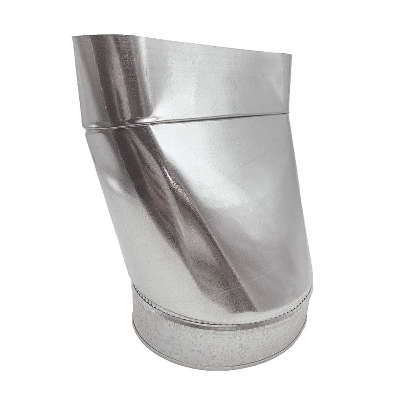 HVAC Premium Oval to Round Straight Boot | Round to