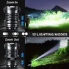 AKNEAR Rechargeable LED Headlamp Super Bright, 99000 High Lumens Head