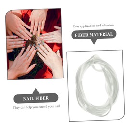 Mikinona Nail Extension Fiber Fibre Nail Tips Gel Manicure Extension Fiber 2m Length