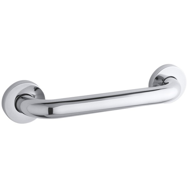 KOHLER K-14560-S Contemporary 12-Inch Grab Bar, Polished Stainless
