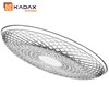 KADAX Glasteller 17.5 cm, 6er Set, Runder Teller aus Klarglas,