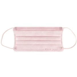 富士 cheek color mask チークカラーマスク３０枚入×２個 小さめ 血色マスク ワイド形状 (アッシュピンク)