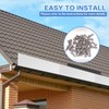 Gutter Valley Splash Guards Straight Roof Rain Diverter Roofing Gutter