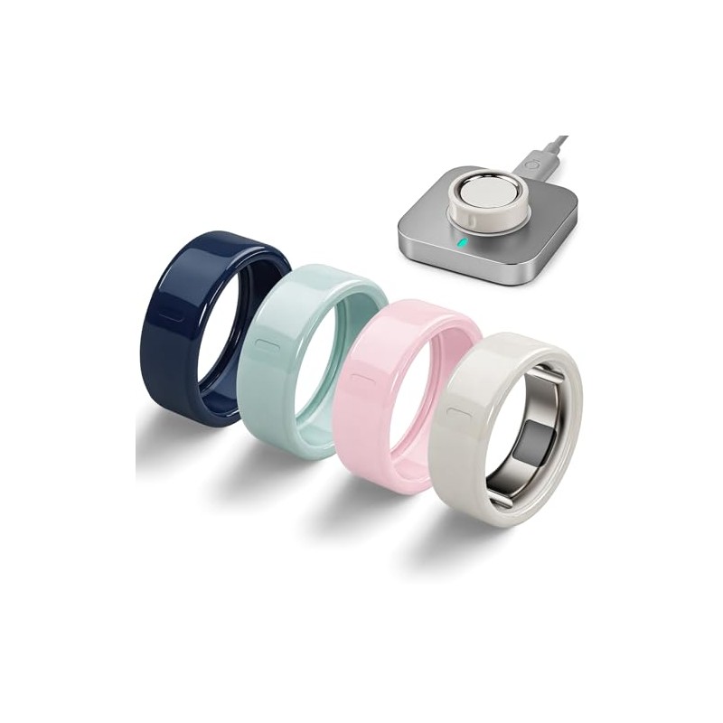 4 Pack Ultra Thin TPU Ring Covers for Oura Ring