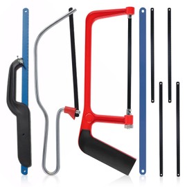 3 PCS Hacksaw for Metal Cutting, Metal Saw, Hack Saw, 12-Inch, 6-Inch, Mini Hacksaw for Cutting Plastic Wood PVC Pipe Tile
