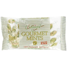 Lemans Mint Football Candy, 7 Ounce - 24 per case.