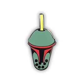 Yesterdays Co Boba Fett Hard Enamel Black Nickel Plated Lapel Pin