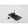2 x Wheel Wheel Holder 4 Square Base Pivot for