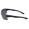 Takamiya H.B Concept Polarized Sunglasses Half Rim I-Shaped Gray Lens