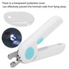 LED Pet Nail Clippers Durable Avoid Over Cutting Pet Nail