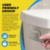 Toto Toilet Handle Replacement Nickel THU004-CP - Eljer Toilet Handle