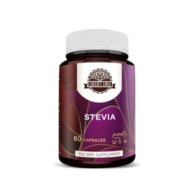 Earth's Love - Stevia 60 Capsules, 500 mg, Stevia (Stevia Rebaudiana) Dried Leaf (60 Capsules)