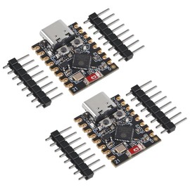 AITRIP ESP32-C3 Mini Development Board, 4MB Flash Core Board ESP32 Super Mini Development Board ESP32 Development Board WiFi Bluetooth (2PCS)