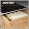 White Marble 10-Piece Bakeware Sets, Nonstick Carbon Steel Baking Sheet