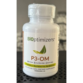 BiOptimizers P3-OM Proteolytic Prebiotics & Probiotics Supplement 120 Vegan Caps