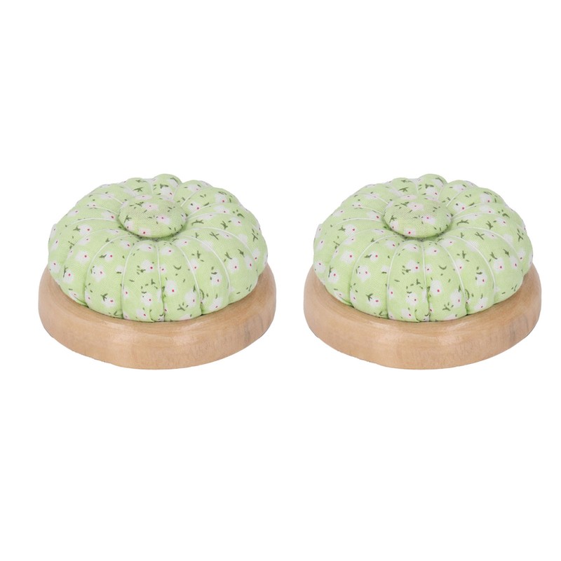 2PCS Sewing Pin Holder Magnetic Button Pumpkin Shape Sewing Needles