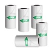 Mini Printer Sticker Paper – 5 Rolls 50mm White Self-Adhesive