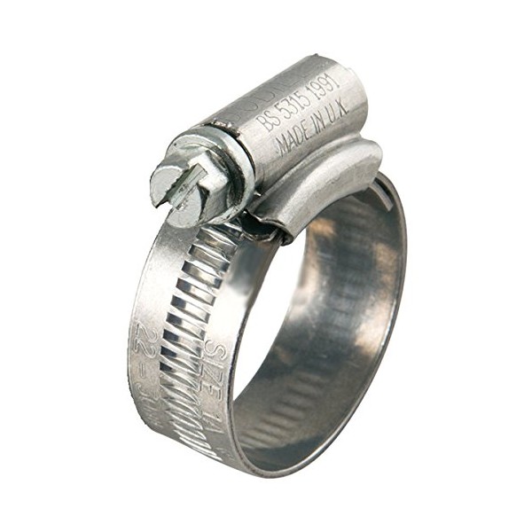 Genuine Jubilee Clip 000 9.5-12MM Hose Fuel Clamp Worm Drive