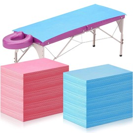 JOKOLO 10 PCS Disposable Bed sheet (70 x 31 Inch) Non-Woven for travelling, Hospital, Hotel, Clinic, Saloon, Saunas, Spa, Tattoo and Outing for Man, woman, Elderly and Baby Care. (Multicolor)