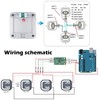 Wishiot 4pcs 50kg Load Cell Weight Sensor Gauge Human Body
