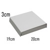 PACKIT | Caja Magnética Chica | 1 Pieza (blanco) 20x19x3