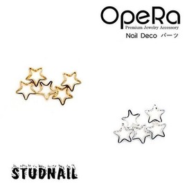 Nail Nara OpeRa Nail Deco Metal Parts Stud (Charm)_49 Curve Line_Small (S2240987) / OpeRa 네일 데코 메탈 파츠 스터드(참)_49 커브별라인_소 (S2240987)