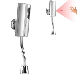 ZLXHDL Automatic Urinal Flush Valve, Sensor Pissoir Valve, Sensor for Urinal Flush Valve, Bathroom Toilet, Wall Mounted, Car Sensor, Non-Contact Urinal Flush Set