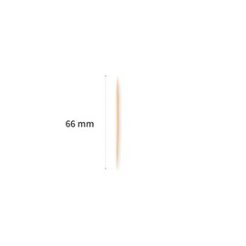 FRANZ MENSCH Pack of 20 NatureStar Organic Toothpicks, Individually Packed in Paper, Bamboo, Natural, Length: 6.6 cm, Diameter: 0.2 cm, Toothpicks, Disposable Appetizer Skewers, Sticks