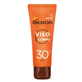 Bilboa Face & Body Cream Face and Body with SPF 30 Protection, Travel Size for Permanent and Intense Taning, Anti-Signs of Ageing, Travel Size 75 ml