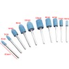 100 Pieces Whetstone Bit Set with 3mm Shank and 4mm