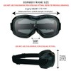Bikershades Fit Over Goggles for Eye-Glasses Motorcycle Riding Cycling Skiing