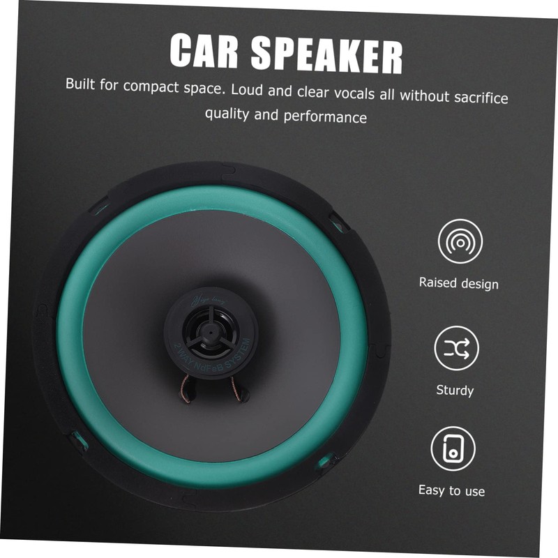 Gatuida Mount 6.5 Car Speakers 4 Ohm 160w HiFi Stereo