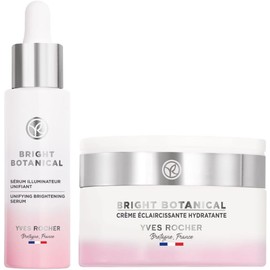 Yves Rocher Set BRIGHT BOTANICAL: Sérum Iluminador Anti-Pigmentos (30 ml) + Crema Facial aclarante Día/Noche (50 ml)