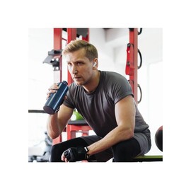 Morpheus 360 Pulse HD Wireless Earbuds Bluetooth Headphones One Touch Media Controls Waterproof IPX5 Magnetic Charging Case TW7800W White