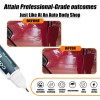 SNSIR Touch Up Paint Kit for Jeep Velvet Red Pearl