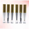 FOMIYES Set of 6 3.5ml Golden Empty Lip Gloss Tubes