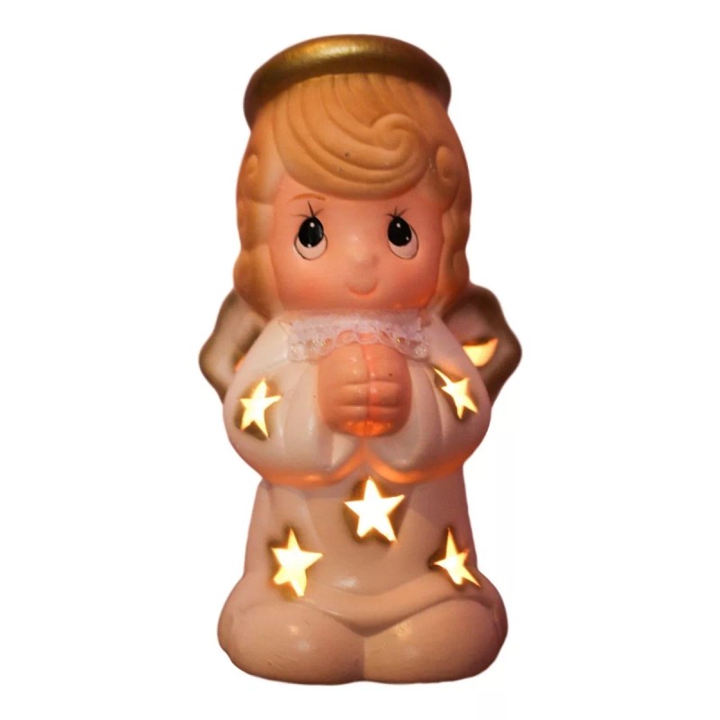 Liven&Decor 5 Centros De Mesa Bautizo Ángel Lámpara Original Recuerdo