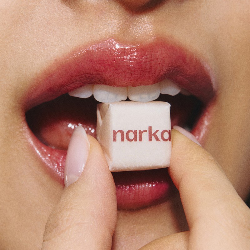 narka Sugar Rubbing Lip Sorbet 4.5g - 07 Berry Shell