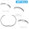 24 Pack Shower Curtain Rings, Rustproof Decorative Shower Curtain Hooks