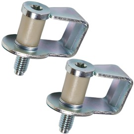 JSDAN 38448 Door Latch Striker Bolts Includes Bushing Compatible With 1980-1997 Ford,1987-89 Lincoln,1981-90 Mercury Door Latch Lock Striker Bolts Replace E9AZ5422008A