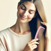 Set of 2 Professional Styling Combs – Versatile Pink and